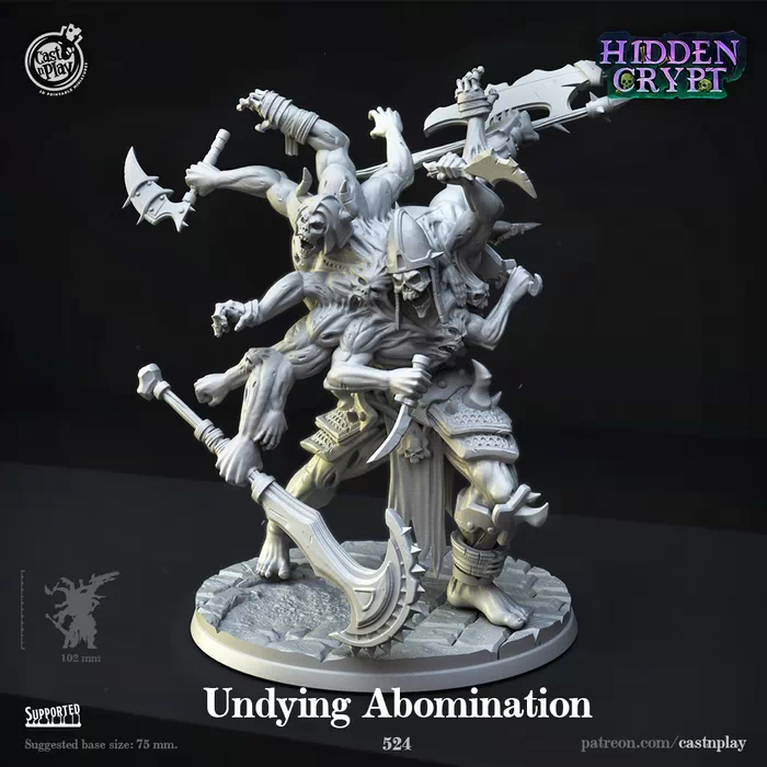 Cast'N'Play - Hidden Crypt - Undying Abomination