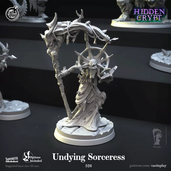 Cast'N'Play - Hidden Crypt - Undying Soreceress