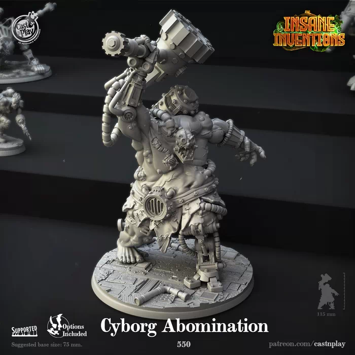 Cast'N'Play - Insane Inventions - Cyborg Abomination