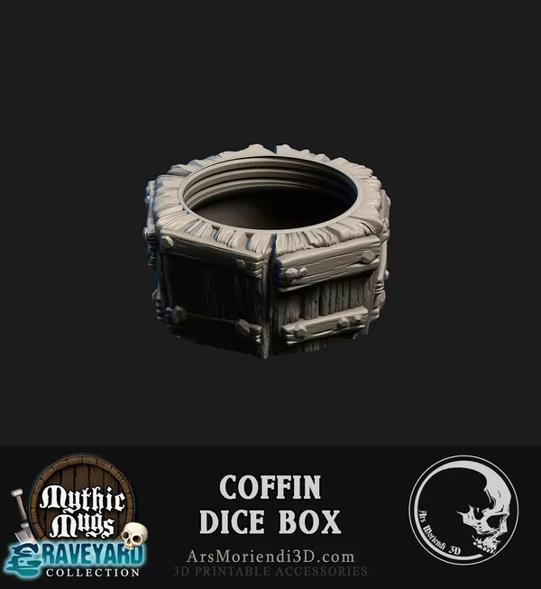 Coffin Dice Box