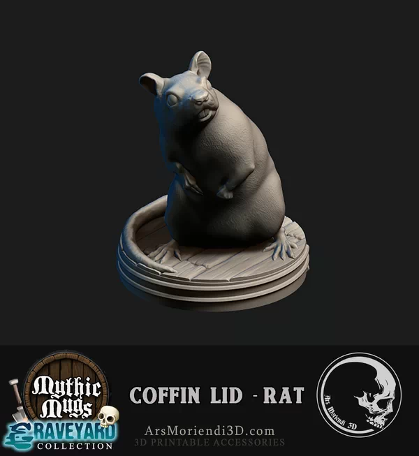 Coffin Lid - Rat