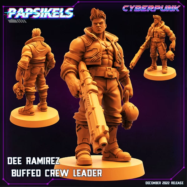 DEE RAMIREZ BUFFED CREW LEADER