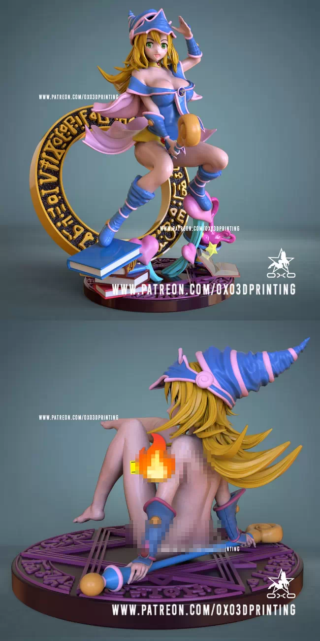 Dark Magician Girl from Yu-Gi-oh