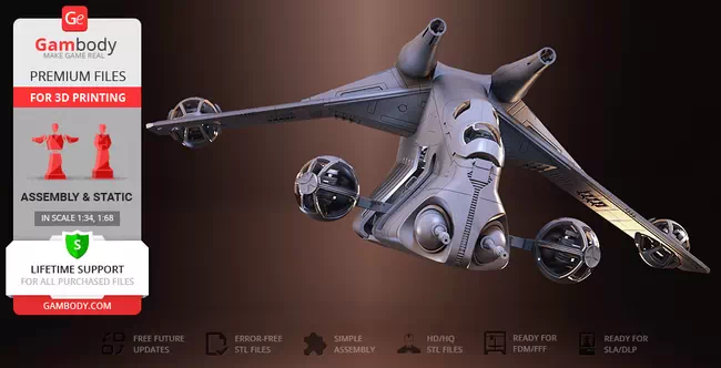 Elyiot - LAATi Republic Gunship