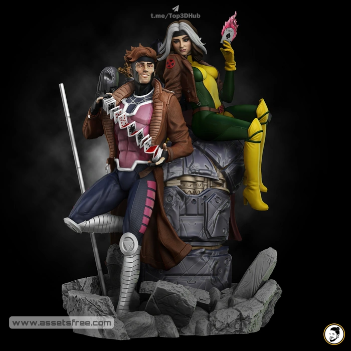 Gambit and Rogue - Genesis Collectibles