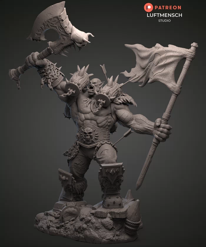 Garrosh Hellscream - Luftmensch Studio