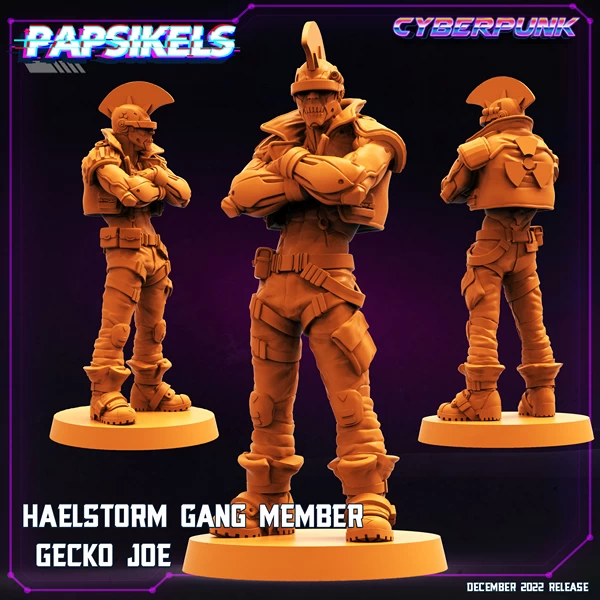 HAELSTORM GANG MEMBER GECKO JOE