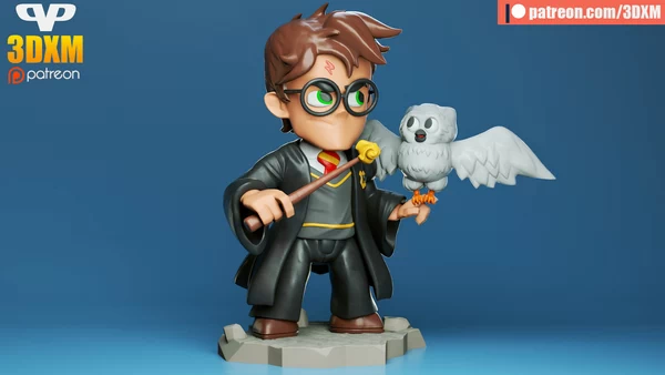 Harry Potter Chibi - Owl Hand