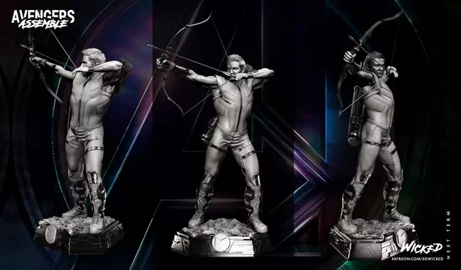 Hawkeye Statue