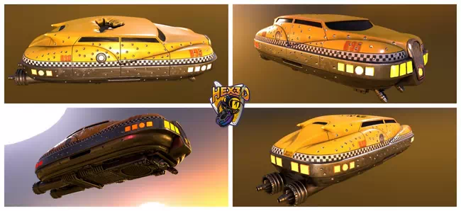 Hex3D - 5th Element Taxi