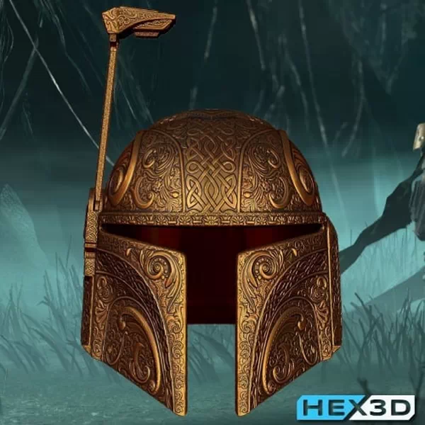 Hex3D - Deluxe Mando Helmet