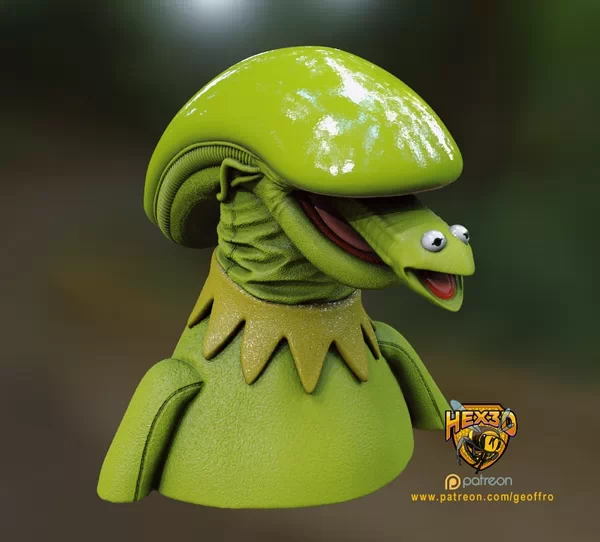 Hex3D - Kermit XenoMorph