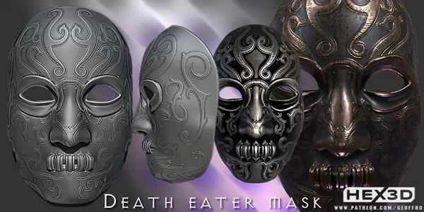 Hex3D - Death Eater Mask