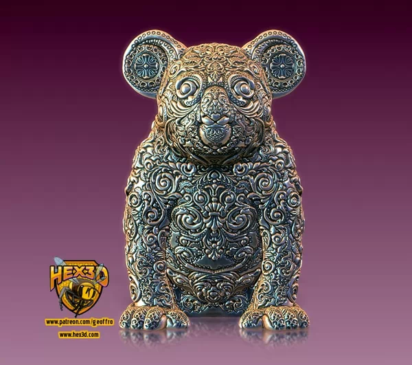 Hex3D - Deluxe Koala