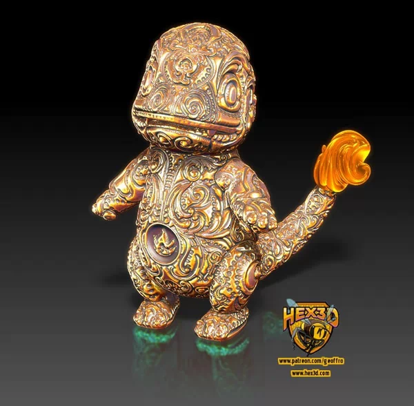 Hex3D - Deluxe Pokemon 3 Charmander