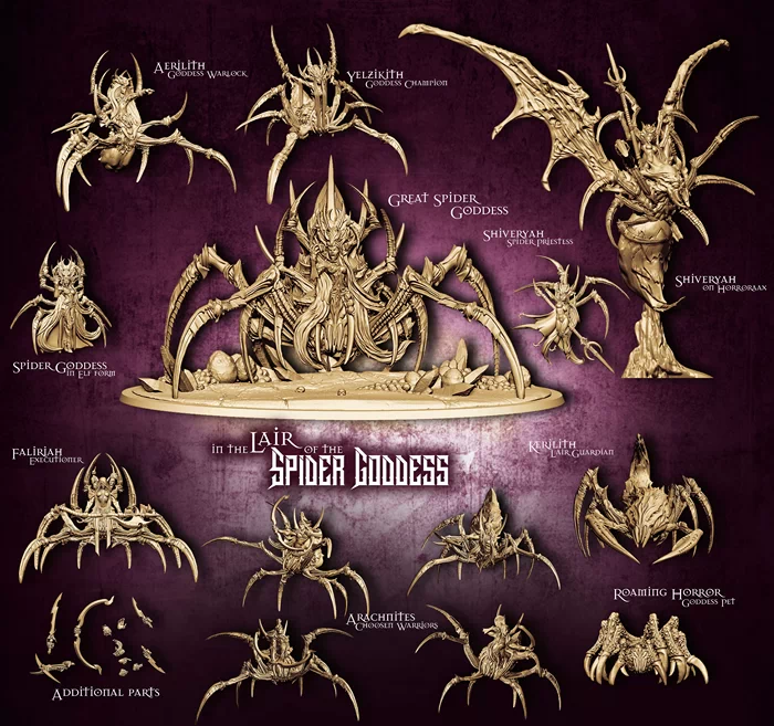 Raging Heroes - Lair of the Spider Goddess