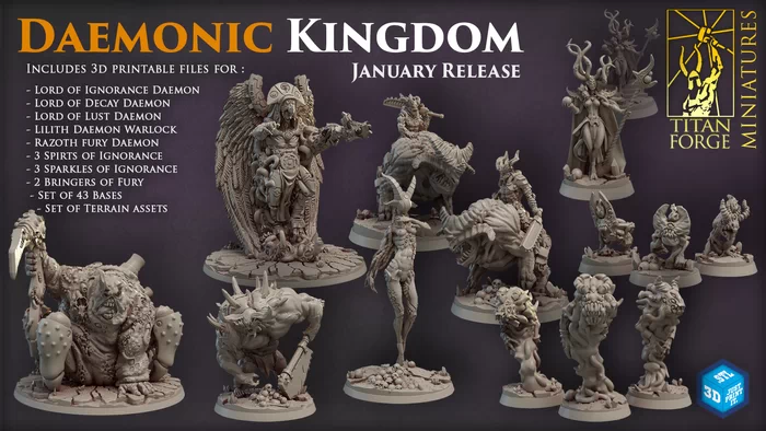 January - Daemonic Kingdom