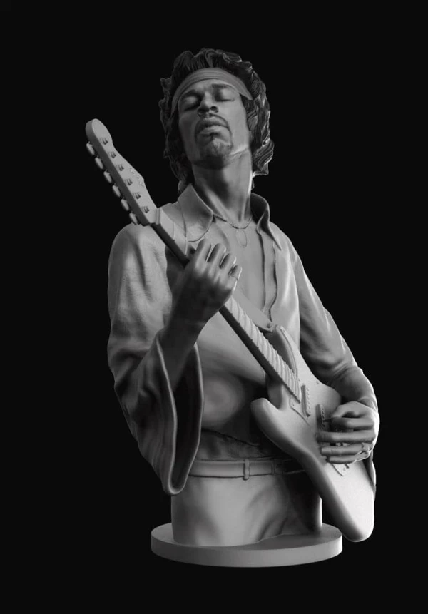 Jimi Hendrix Bust