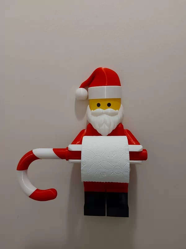 Lego Santa - Toilet paper holder