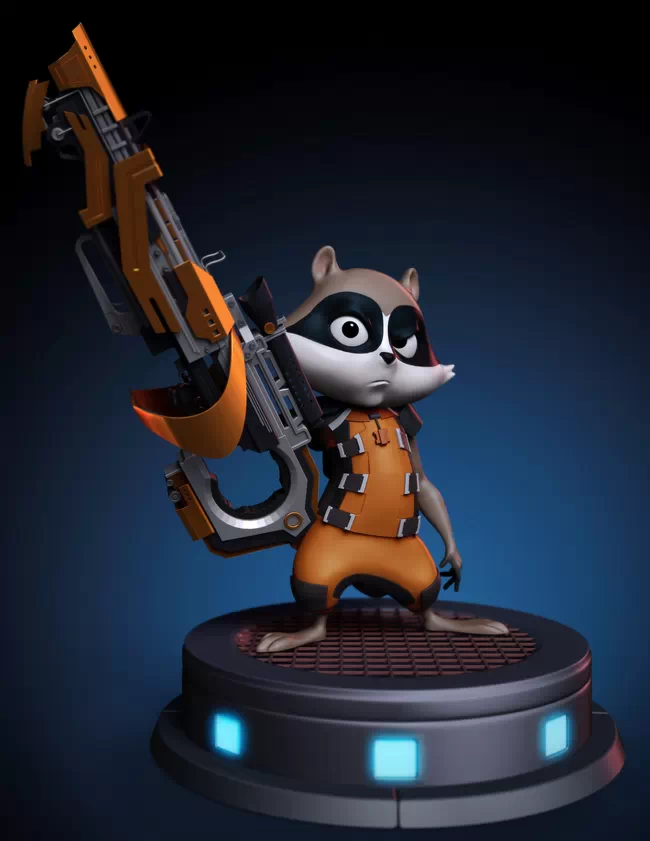 Little Rocket Raccoon