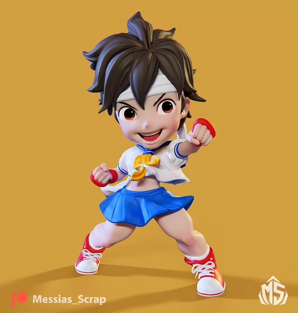 Messias Scrap - Sakura Kasugano Chibi