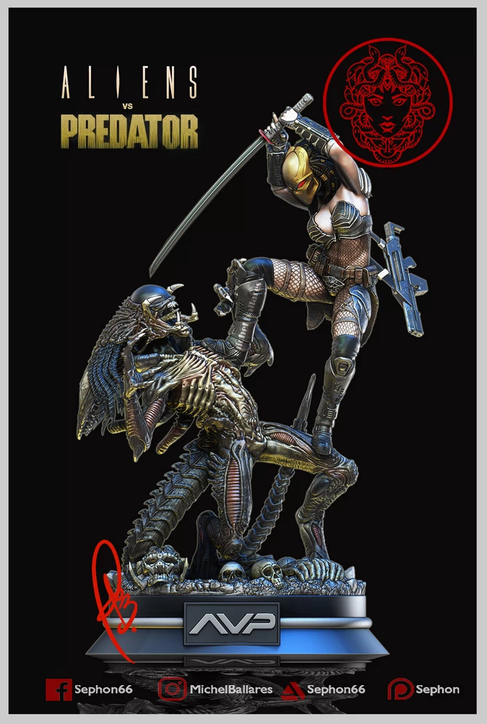 Alien vs Predator Machiko