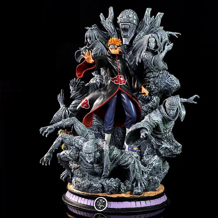 NARUTO SHIPPUDEN – PAIN DIORAMA ‣ 3D print model ‣ AssetsFree.com