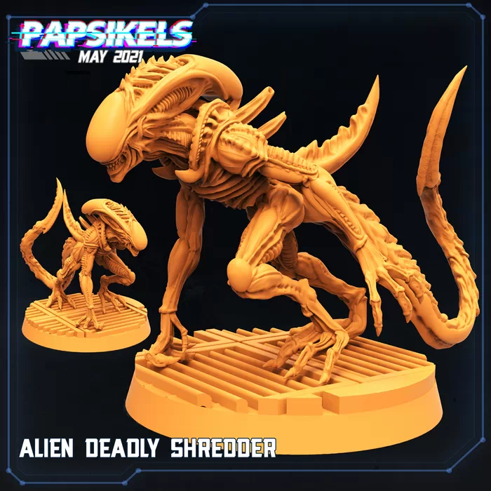 Papsikels - Aliens Vs Human - Alien Deadly Shredder