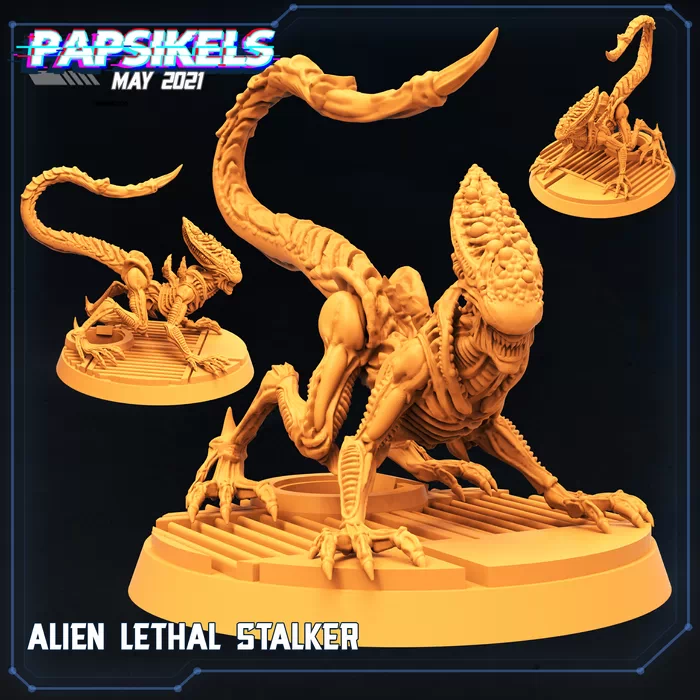 Papsikels - Aliens Vs Human - Alien Lethal Stalker