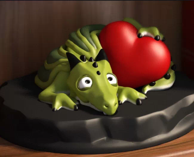 Pet monster Valentine