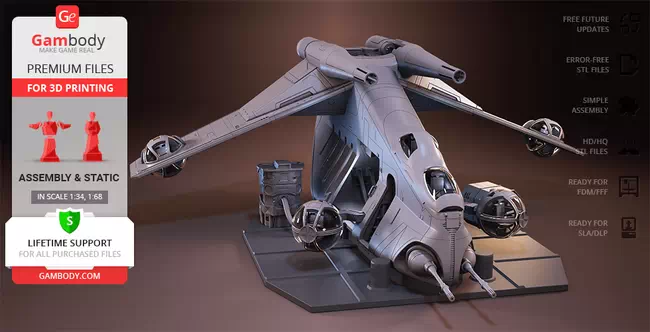 STAR WARS LAATi Gunship - GAMBODY