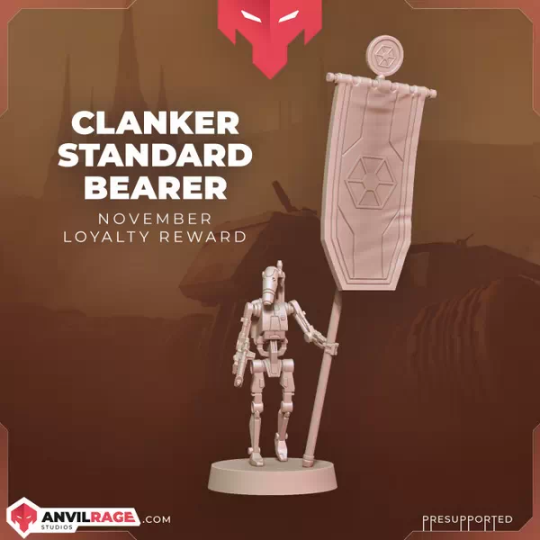 Star Wars Legion Anvilrage Formerly - Loyalty Reward Clanker