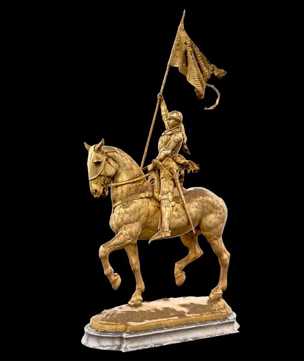 Statue of Jeanne d'Arc by Emmanuel Frémiet