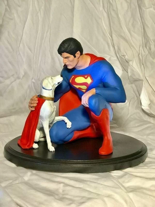 Superman And Dog Krypton Clean