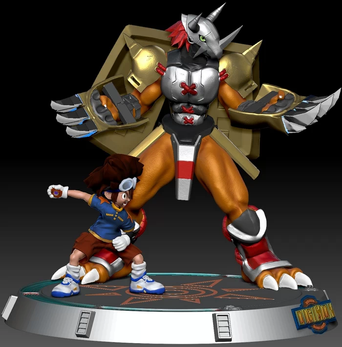 Tai e Wargreymon Bionic