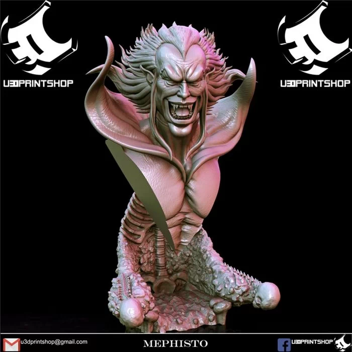 Mephisto Bust