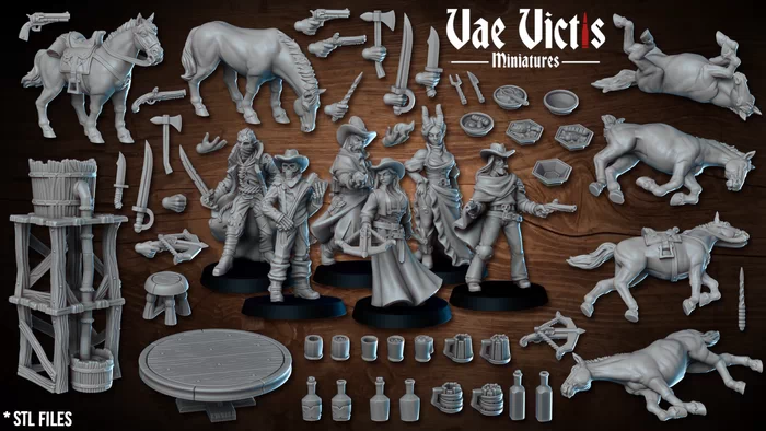 Vae Victis - April 2021 - Western fantasy (terrain only)