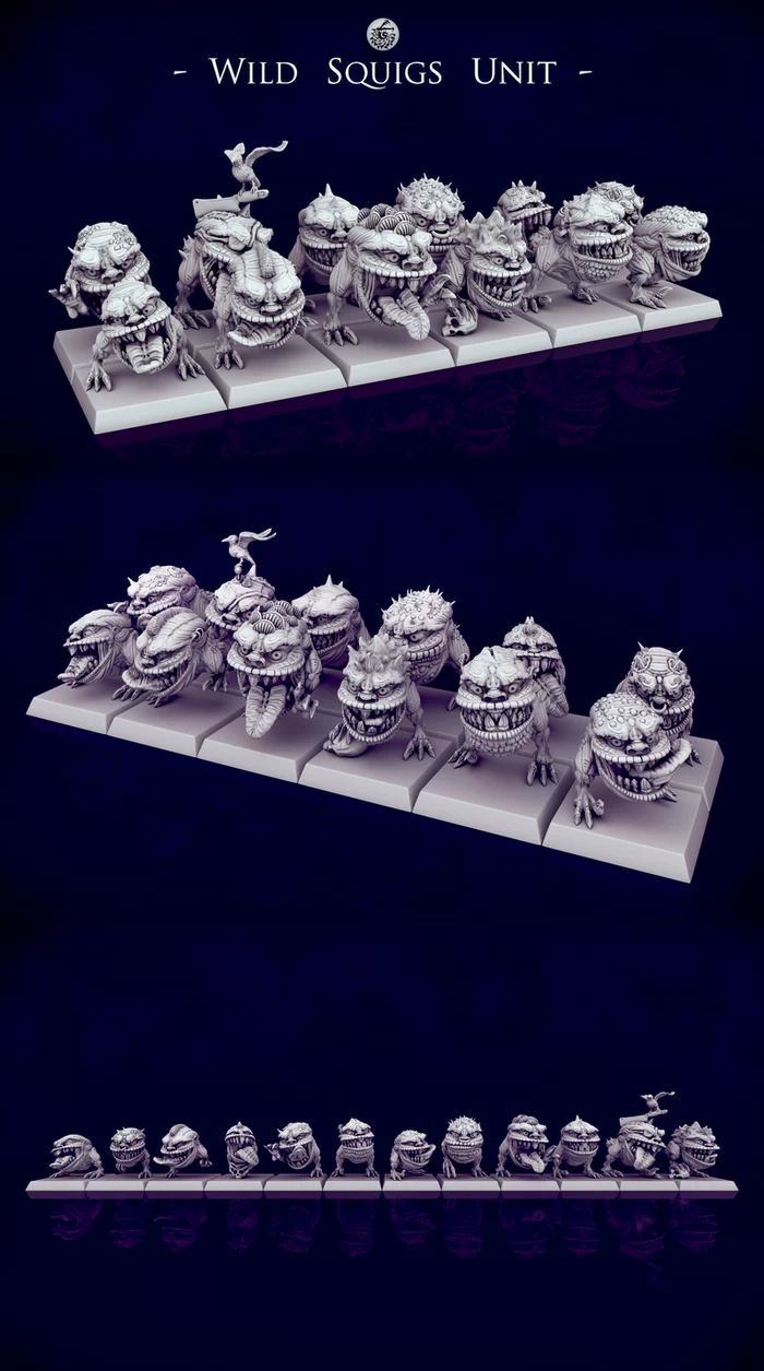 Wild Orc Squigs Herd - UNIT