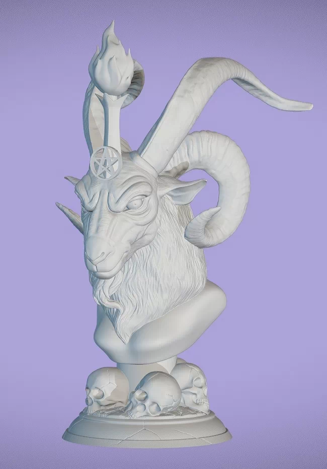 Baphomet bust