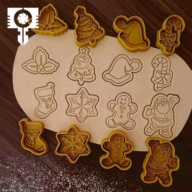 Christmas cookie ornaments