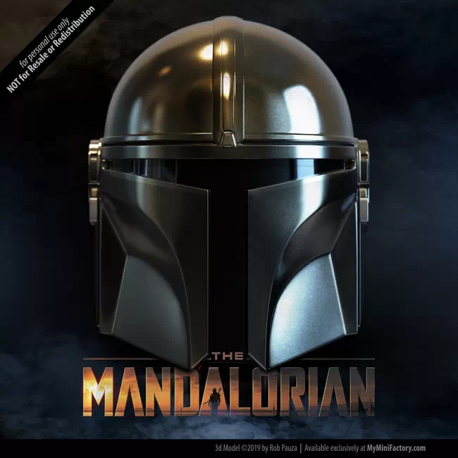 Mandalorian helmet