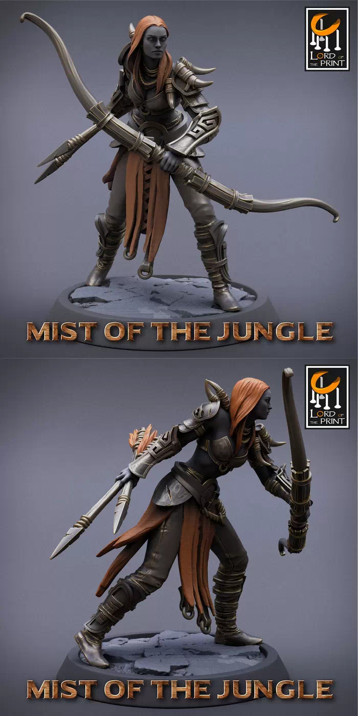 Amazon Light Bow Stance - Mists of the Jungle