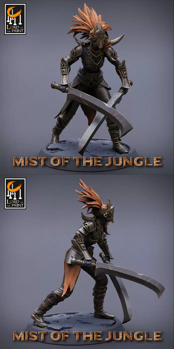 Amazon Light Dual Sword - Mists of the Jungle