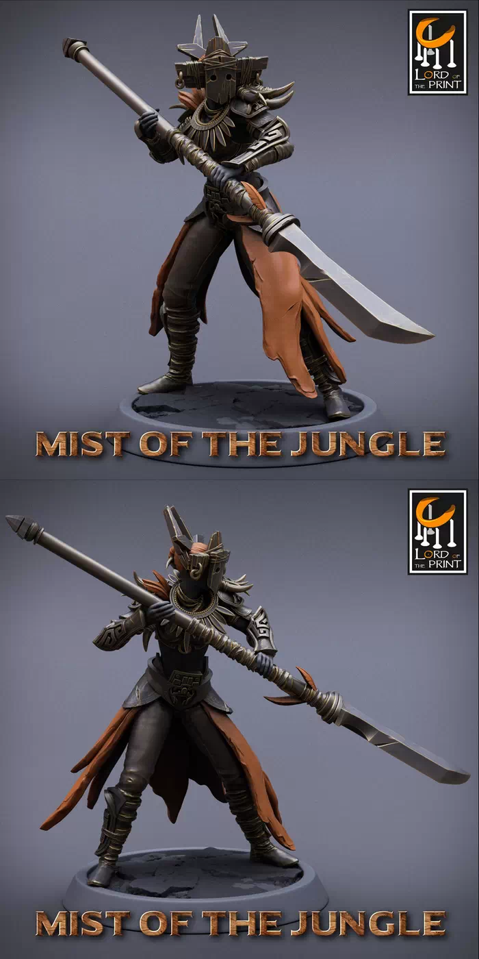 Amazon Light Spear Stance - Mists of the Jungle