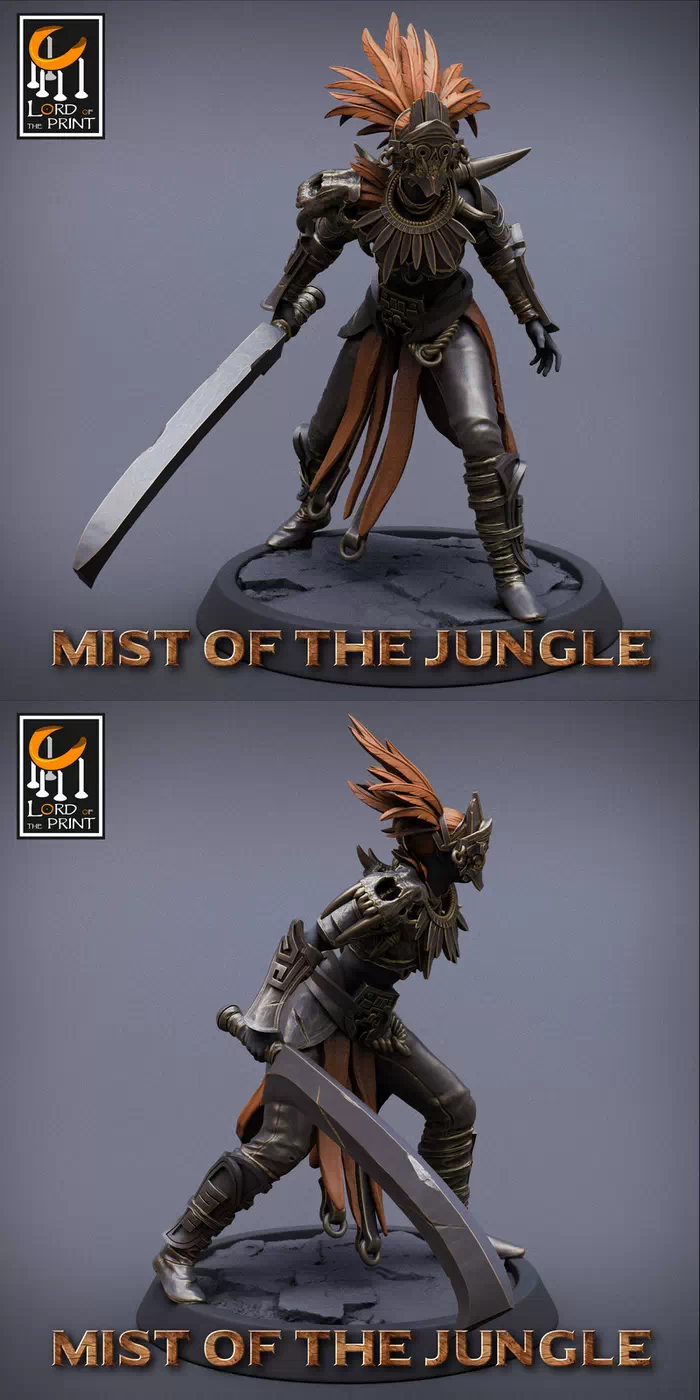 Amazon Light Sword Stance - Mists of the Jungle