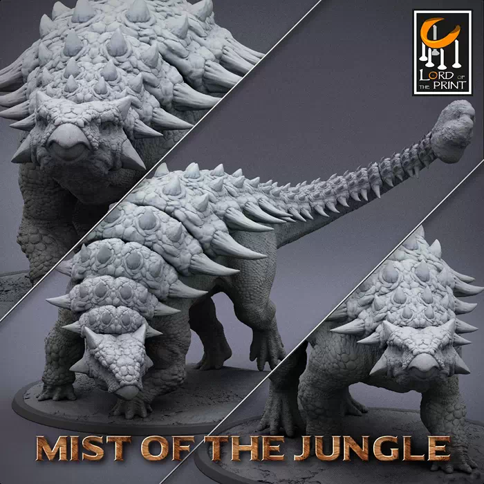 Ankylosaurus - Mists of the Jungle