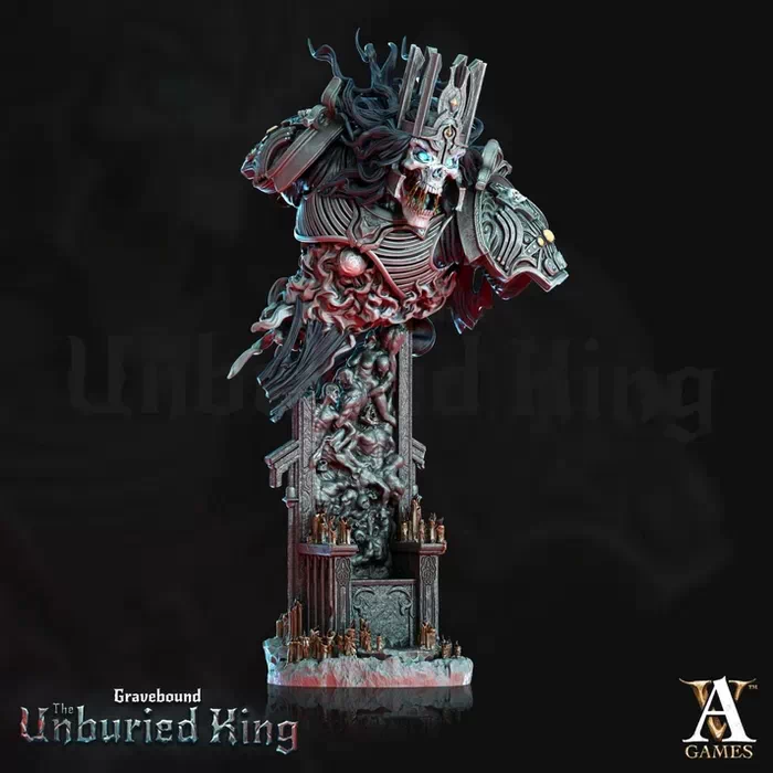 The Unburied King - Atrum Rex Bust
