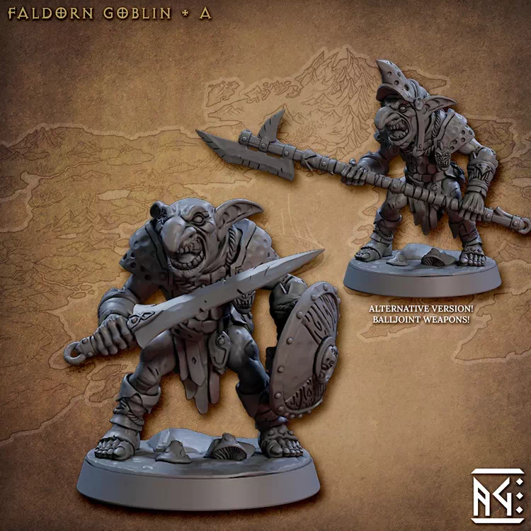 Artisan Guild Miniatures - Faldorn Goblin A