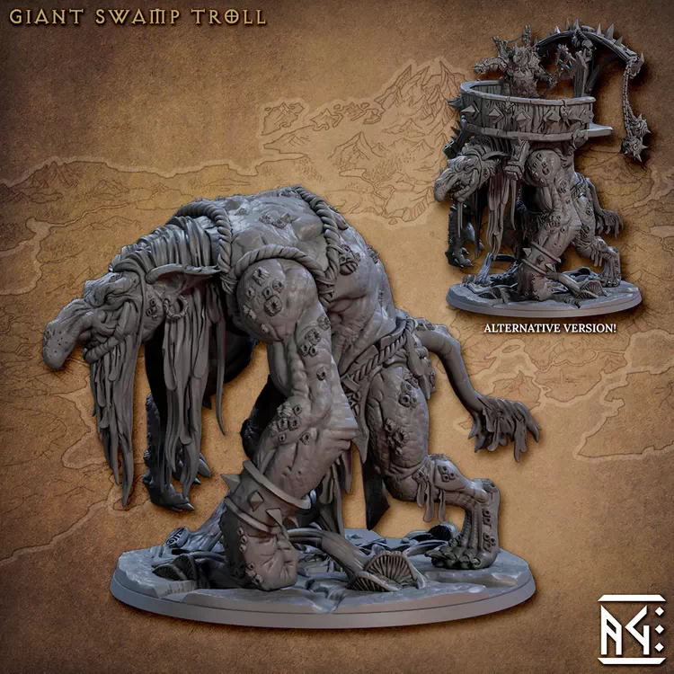 Faldorn Giant Swamp Troll