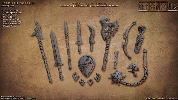 Standalone Weapons & Hands